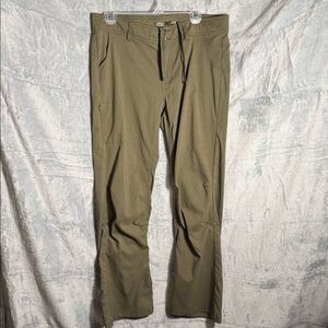 Prana‎ pants Prana convertible roll up green hiking Pants women’s size 12